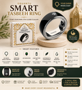 Smart Tasbih Ring – Digital Islamic Zikr Counter